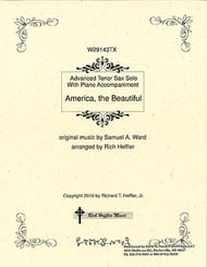 America the Beautiful Tenor Saxophone and Piano cover